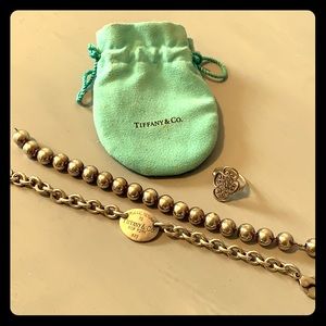 Tiffany’s bracelets and ring